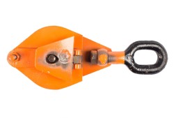 Блок монтажный однорольный с ушком TOR HQG(L) K1-2,0 т с откидной щекой (T) 1049410