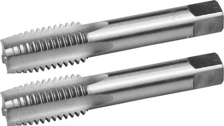 Комплект метчиков ЗУБР "МАСТЕР" ручных для нарезания метрической резьбы, М18 x 2,0, 2шт 4-28006-18-2.0-H2 купить в Надыме