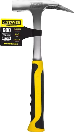 Молоток КРОВЕЛЬЩИКА STRIKE 600г цельнометаллический, STAYER Professional 20205 20205 купить в Надыме