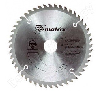 Пильный диск по дереву 130 х 20мм 24 зуба + кольцо 16/20  MATRIX  Professional 73202 купить в Надыме