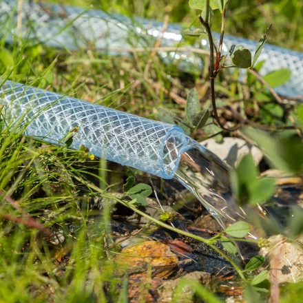 Шланг поливочный прозрачный армированный Palisad 3-х слойный, 1/2", 15 м, 67360 купить в Надыме