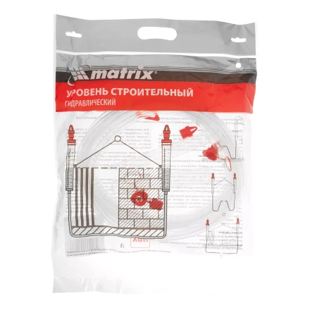 Гидроуровень Matrix 37092, удлиненная колба, рельефная градуировка, 10м купить в Надыме