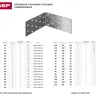 Крепежный угол ЗУБР "МАСТЕР" равносторонний, 80х80х80мм, 1шт 310206-080-080 купить в Надыме