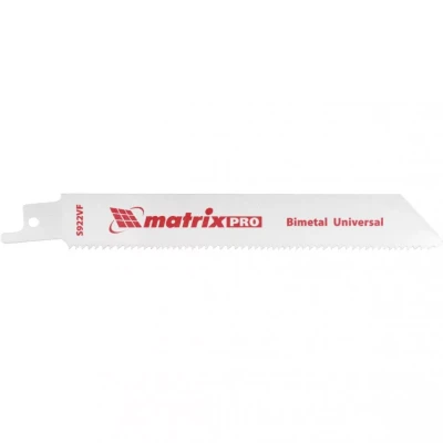 Полотна универсальные для сабельной пилы S922VF 125/1,8-2,5мм Bimetal 2 штуки PRO Matrix 782001
