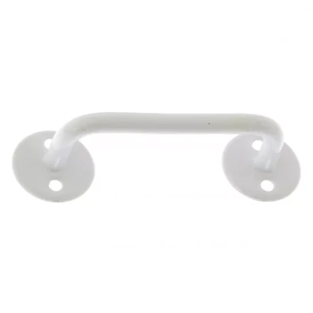 Ручка-скоба РС-80-3 белая 5штук  Металлист Россия 91590 купить в Надыме