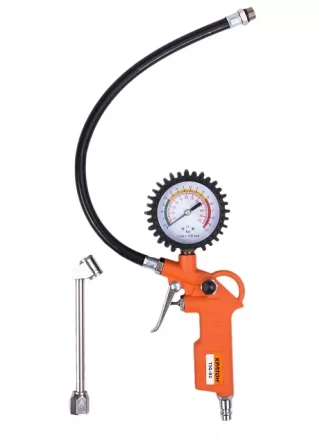 Пистолет для подкачки шин с манометром  TIG-02  Кратон 3 01 02 035 купить в Надыме
