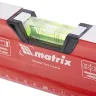 Уровень алюминиевый магнитный 600 мм с зеркальным глазком MATRIX 2 компонентные рукоятки артикул 34731 купить в Надыме