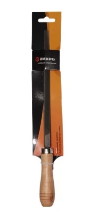 Напильник 200 мм трехгранный деревянная рукоятка Вихрь купить в Надыме