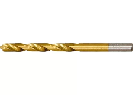 Сверло по металлу 9 мм HSS нитридтитановое покрытие цилиндрический хвостовик MATRIX 717900 купить в Надыме