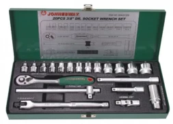 Набор головок торцевых 3/8"DR 6-23мм 20предметов S04Н3120S Jonnesway 47201