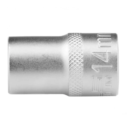 Головка торцевая 14 мм двенадцатигранная CrV под квадрат 1/2 хромированная Stels 13659 купить в Надыме
