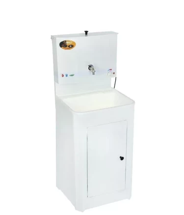 Умывальник дачный с подогревом ЛЮКС Вихрь пластик белый купить в Надыме