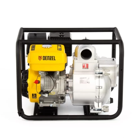 Мотопомпа бензиновая для грязной воды PX-80D, 15 л.с, 3", 1500 л/мин, глубина 8 м , напор 30 м Denzel 99204 купить в Надыме