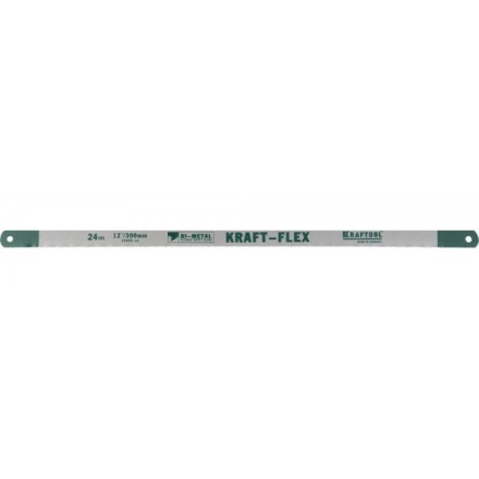 Полотно KRAFTOOL &quot;KRAFT-FLEX&quot; по металлу, Bi-Metal, 24TPI, 300 мм, 2 шт 15942-24-S2 купить в Надыме