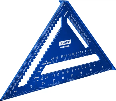ЗУБР Кровельщик, 300 мм, 5-в-1, универсальный кровельный угольник, Профессионал (34391-30) купить в Надыме