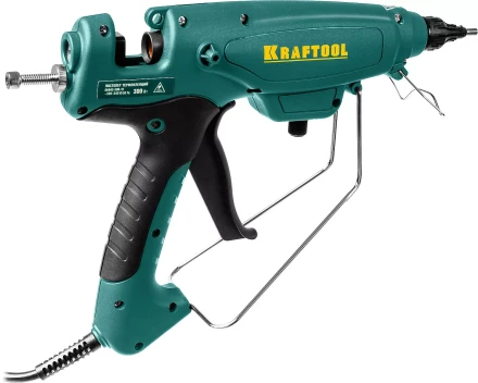 Пистолет клеевой (термоклеящий) "PRO", KRAFTOOL 06843-300-12, электр, двухкомп корпус, регулятор темп, выход клея 1,5 кг/час, d=12мм, 300Вт 06843-300-12 купить в Надыме