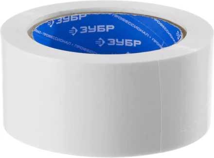 Армированная лента, ЗУБР "ПРОФЕССИОНАЛ" 12092-50-25, универсальная, влагостойкая, 48мм х 25м, белая 12092-50-25 купить в Надыме