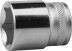Торцовая головка KRAFTOOL &quot;INDUSTRIE QUALITAT&quot;, Cr-V, FLANK, хромосатинированная, 1/2&quot;, 24 мм 27805-24_z01 купить в Надыме