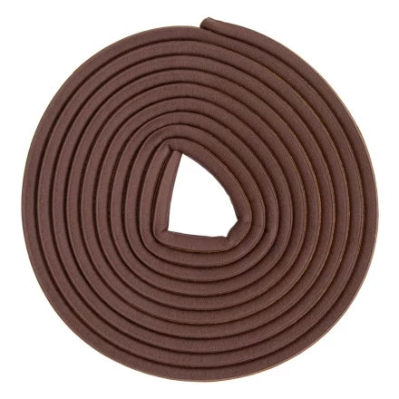 Уплотнитель резиновый, 6 м, профиль "P", коричневый Сибртех 88918 купить в Надыме
