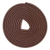Уплотнитель резиновый, 6 м, профиль "P", коричневый Сибртех 88918 купить в Надыме