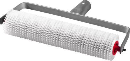 Валик игольчатый ЗУБР "МАСТЕР" для наливных полов на металлической рамке, под удлинитель, пластмассовые иглы 13мм, 72х300мм 03952-30 купить в Надыме