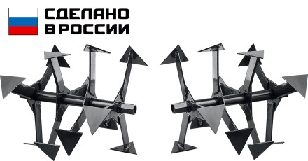 ЗУБР Ф-1, НЕХ 23, фрезы гусиные лапки для мотоблоков (707108-1) купить в Надыме