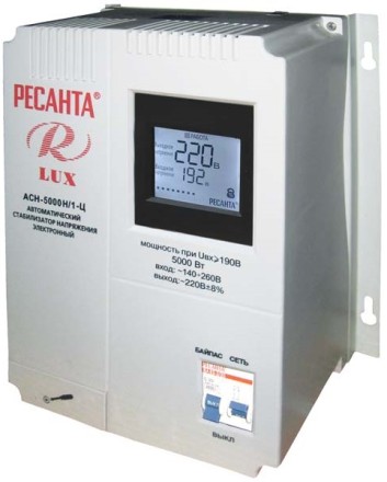 Стабилизатор Ресанта АСН-5000 Н/1-Ц купить в Надыме