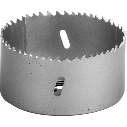 Коронка ЗУБР "ЭКСПЕРТ" биметаллическая, быстрорежущая сталь, глубина сверления до 38мм, d-89мм 29531-089_z01 купить в Надыме