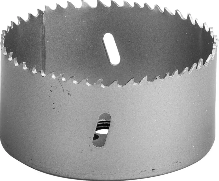 Коронка ЗУБР "ЭКСПЕРТ" биметаллическая, быстрорежущая сталь, глубина сверления до 38мм, d-89мм 29531-089_z01 купить в Надыме